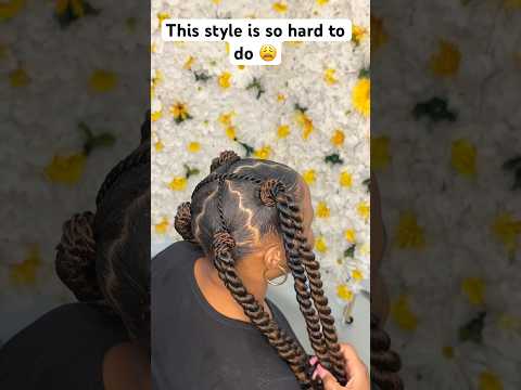 Everytime I attempt to do twist I struggle | twist tutorial #haircare  #hairstylist #naturalhair