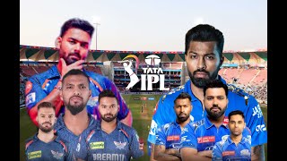 "🏏 LIVE: IPL 2025 Match 45 - Lucknow Super Giants vs Mumbai Indians at Wankhede Stadium