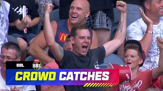 Greatest & Craziest CROWD CATCHES 🤯 | #BBL