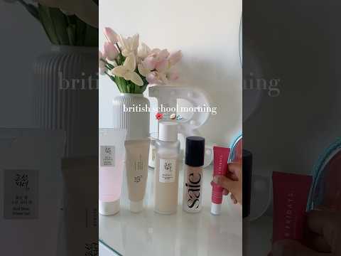 british school morning🌺#fypシ゚viral  #morningroutine #aesthetic #british #school #shortsfeed #blowup