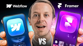 Webflow vs. Framer [2 Min.] - Which one is better?