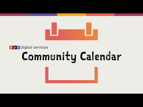 Introducing Community Calendar for Core Publisher