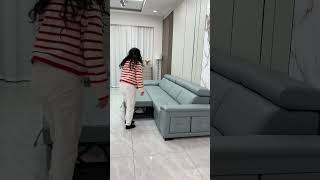 A sofa bed for small apartments, it's both a bed and a sofa