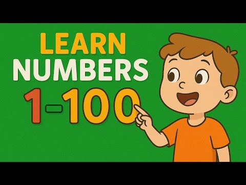 Numbers 1-100 | Preschool Learning Video 
