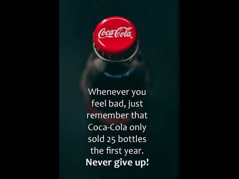 when ever you feel bad just remember..Inspirational story of #CocaCola #Motivational #Status video