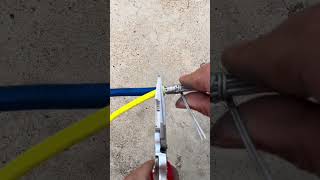 easy & Secure Wire Hack! 🔧⚡"#DIY #ElectricalTips #EngineeringHack #TechFix #HowTo"