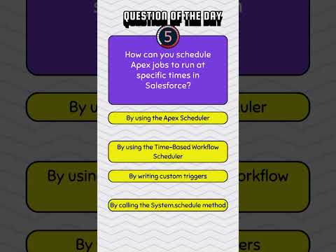 #Salesforce #Apex Q&A