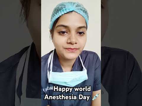 Happy World Anesthsia Day 💉💊