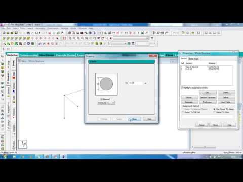 STAAD Pro Basic Tutorial for Beginners ( Day 1 ) ( Civil Engineering )