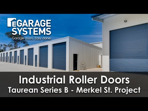 Taurean Series B Industrial Roller Doors - Merkel St. Thurgoona Project - Albury Wodonga