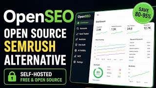 OpenSEO - Open Source Semrush Alternative You Can Self-Host