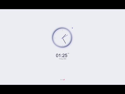 ⏰Building a Stylish Modern Clock with HTML, CSS, and JavaScript | Step-by-Step Tutorial