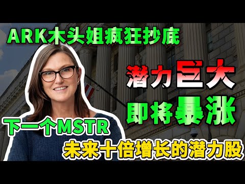 下一个MSTR ? ARK木头姐疯狂抄底，以太坊第一股狂跌70%，潜力巨大即将暴涨，未来十倍增长的潜力股？你还不上车？