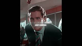 Patrick Bateman Edit II American psycho - $undown — Stray.wav (slowed)