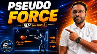 Pseudo Force in 1 Video – No More Confusion | NLM session 6 | Sankarshan batch class 11 JEE/NEET
