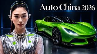 Amazing Cars & Female Auto Show Models | Auto China 2026 | Beijing