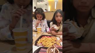 #weekendmasti #mcdonalds #withfamily #afteralongtime #sistersshorts #food #trending #viral#mastitime
