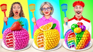 Me vs Grandma Cooking Challenge | Amazing Kitchen Tricks by Multi DO Challenge