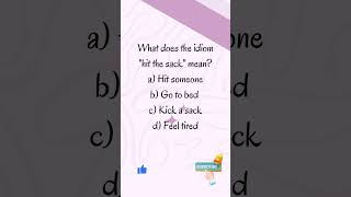 #IdiomsAndPhrases #WordPower #FunWithEnglish #CompetitiveExam #TestYourEnglish #EnglishTrivia #Spel