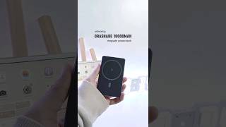 🖤 unboxing orashare 10000mAh magsafe powerbank magnetic wireless or wired charger #unboxing