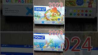 Doms ka oil pastel colour 2023 and 2024 main main badlav kya hai 2024 how to use doms colour pencil