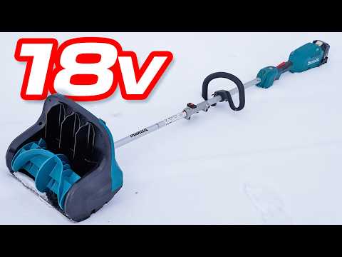 [Makita Snow Removal Machine] Results of snow removal using the 18V model [Split Motor]