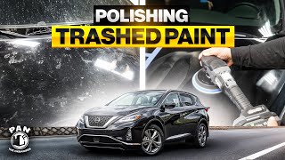 Transforming TRASHED Black Paint: 1-Step vs 2-Step Polishing!