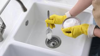 how to unclog a kitchen sink drain fast and cheap method