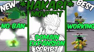 *NEW*🟢💪Roblox tsb script | Hakari moveset script | Domain expansion, Custom SFX & VFX green energy🟩