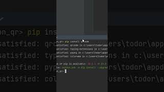 Generate QR Code in PYTHON #python #programminglanguage #coding #coderlife #programming #codinglife