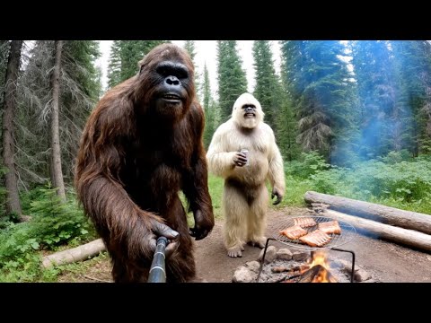 Yeti and Bigfoot VLOG - Episode 2 - Outdoor BBQ