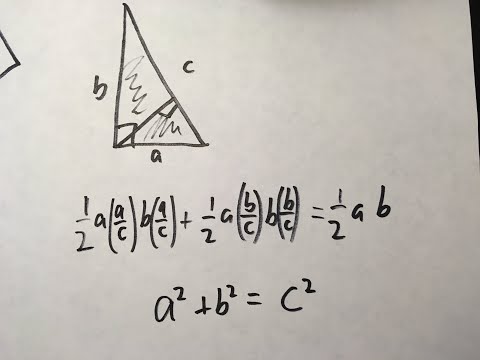 Einstein's Proof of the Pythagorean Theorem
