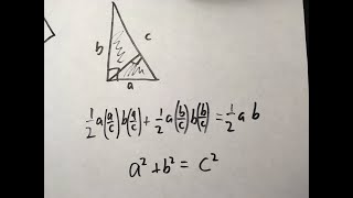 Einstein's Proof of the Pythagorean Theorem