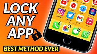 How To Lock Apps In iPhone With Face ID, Touch ID, and Passcode I Lock iOS Apps 2021