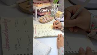 Study vlog📝🌷 #study #shorts #studyvlog #aesthetic #motivation #stationery #shortsfeed #shortvideo