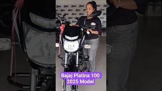 2025 New Bajaj Platina 100😱😱 New Bajaj Platina 100 with Obd2b mileage,features #platina#viralvideo
