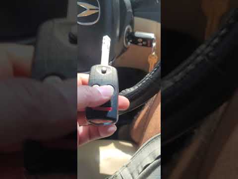 2007 Acura TL manual remote programming