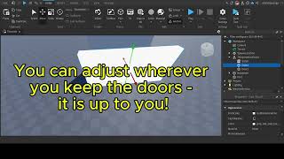 How to add make a Teleportation Door in Robox Studio [ZEROCODE] [NEW 2024]