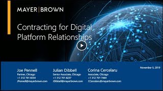 Contracting for Digital Platform Relationships