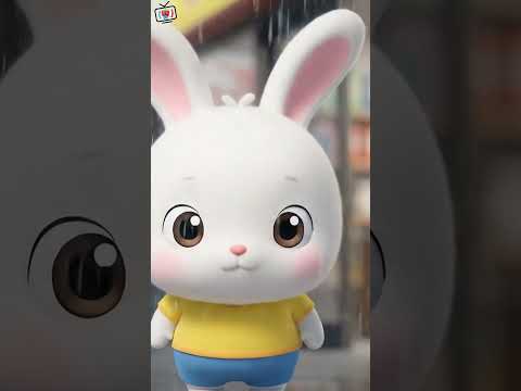 Would You Help Bunny in the Rain? #shorts #kidsvideo #trending