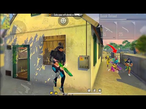 Full map Solo Vs Squad Gameplay for free fire