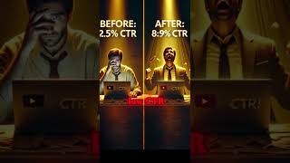 How to ACTUALLY Improve Your YouTube Click-Through Rate (CTR) #shorts