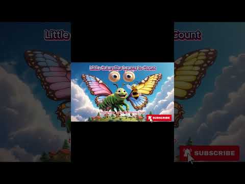 COUNTING CAPTERPILLAR #CountingCaterpillar#LearnToCount#PreschoolNumbers#EducationalSong