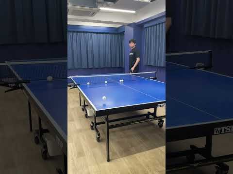 【初級者必見】基本の下回転サーブ🏓