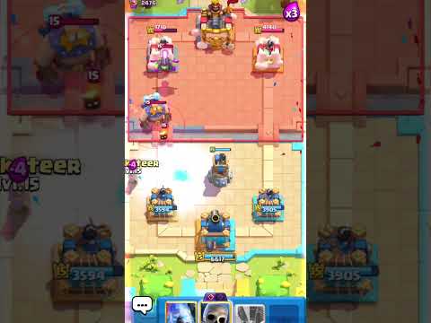 Crazy match against AnabanCR 😈 #clashroyale #subscribe #supercell #gaming #aura