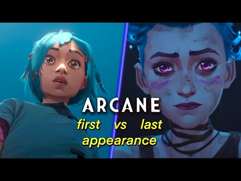 First vs Last Appearance of All Arcane Main Characters