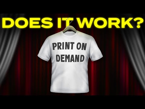 I tried Print On Demand for 2 weeks with No Experience