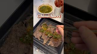 #chimichurri#recetastiktok  #recetasfaciles#comidalatina#fyp #comidargentina#asado#barbecue
