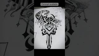 Dark ornamental #metal #foryou #tattoo #tattooflash