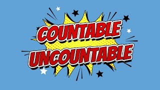 İngilizce Sayılabilen ve Sayılamayan Kelimeler | Countable & Uncountable  & Quantifiers Konu Anlatım